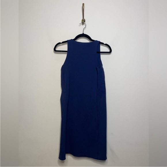 SPANX Shape Get Moving Zip Front Dress in Timeless Navy - Picture 9 of 9